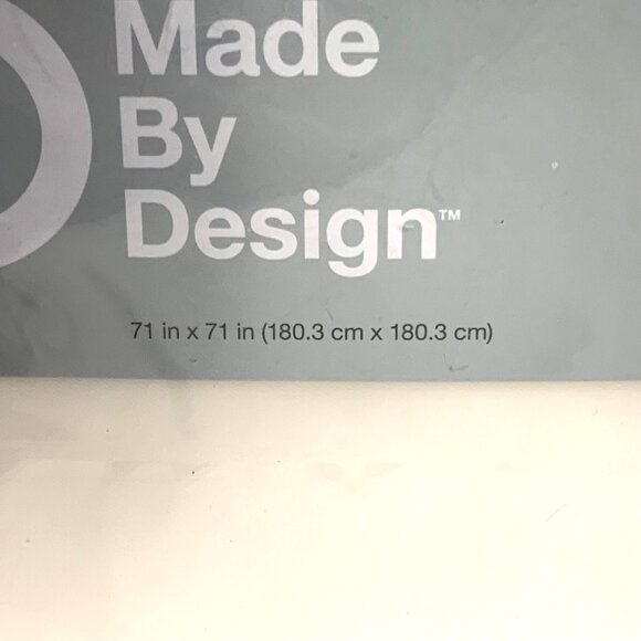 Shower Tub Liner Frosted Clear 71” x 71” PEVA Medium Weight Made by Design™ - Picture 5 of 9
